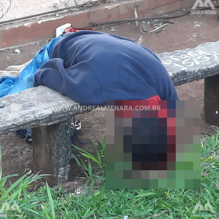 Homem ainda não identificado é morto com tiro na cabeça no Jardim Alvorada em Maringá 