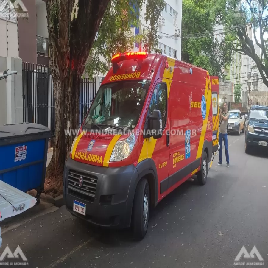 Morador de rua é esfaqueado próximo de casa que pegou fogo na zona 7