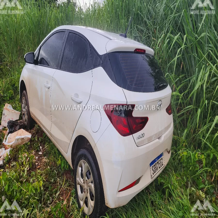 Dois veículos roubados em Maringá são recuperados pela Guarda Municipal de Sarandi