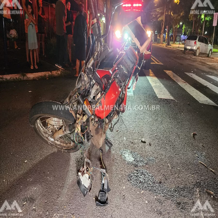 Motorista embriagado causa acidente gravíssimo no centro de Maringá