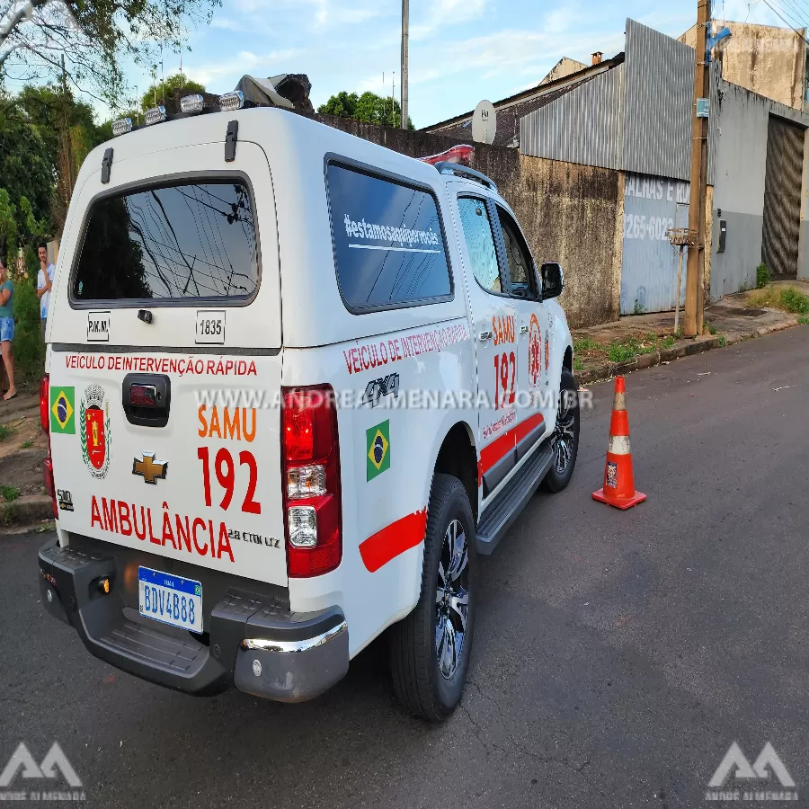 Motoboy de 23 anos sofre acidente grave no Parque das Laranjeiras em Maringá