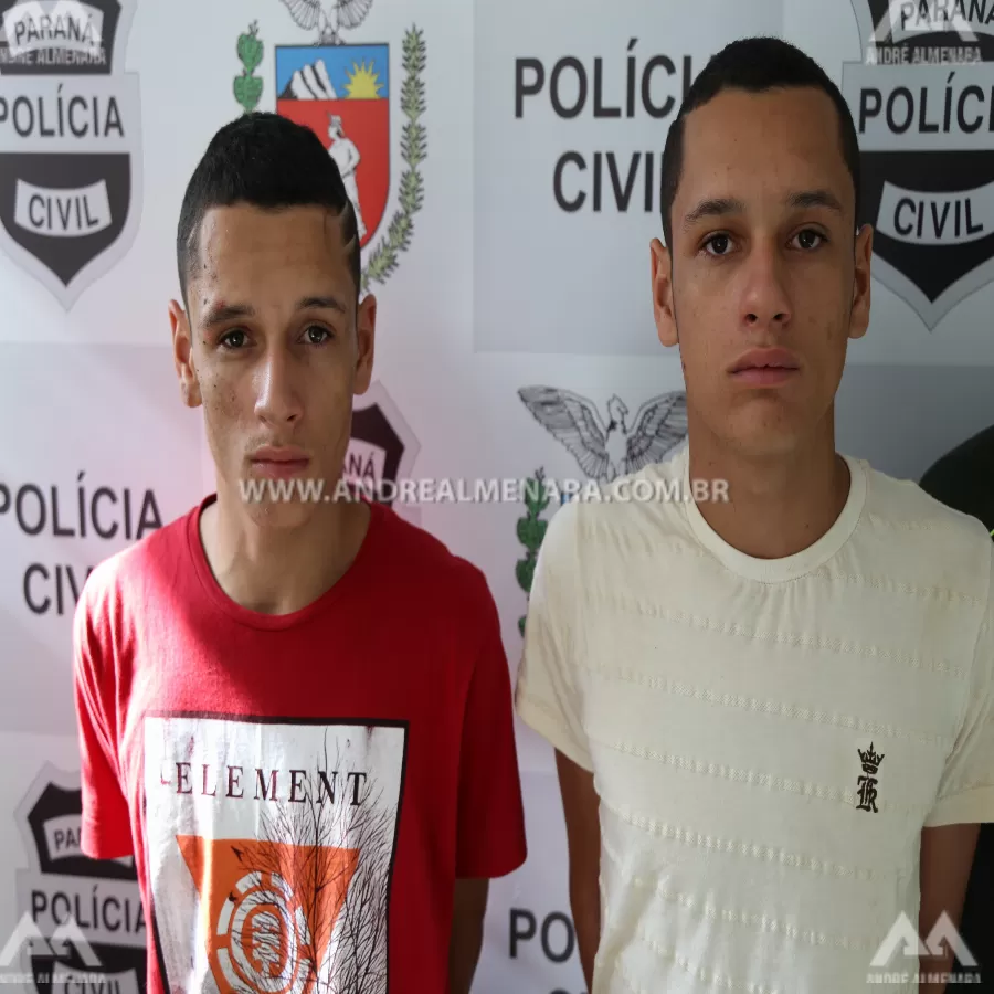 Irmãos gêmeos envolvidos em homicídios são presos com armas de fogo em Maringá