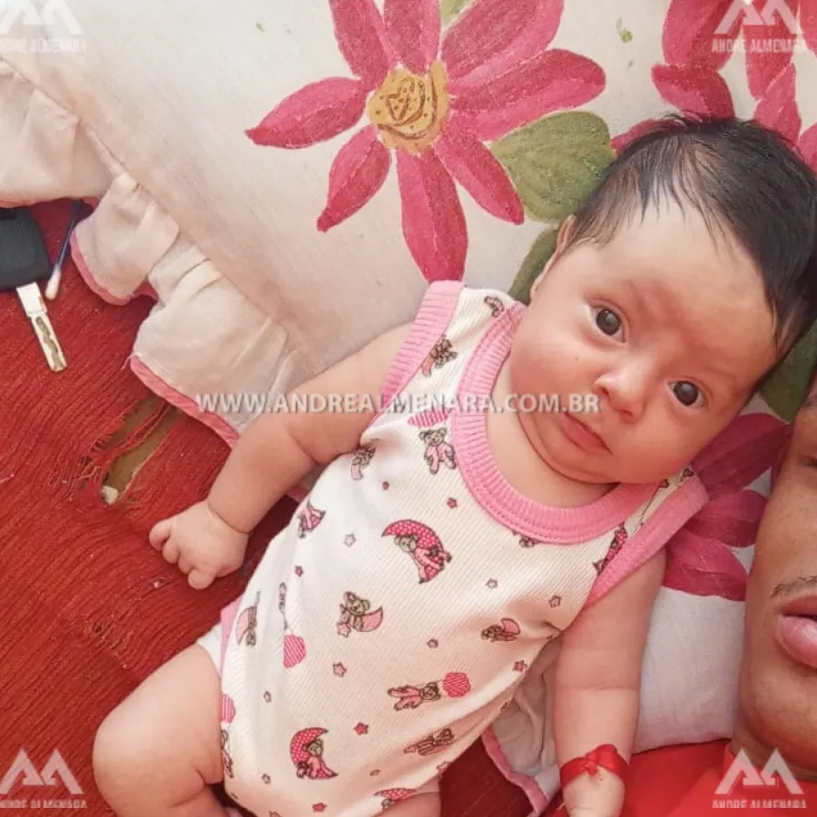 Bebê de 45 dias morre ao ser baleada no Conjunto Odwaldo Bueno em Maringá