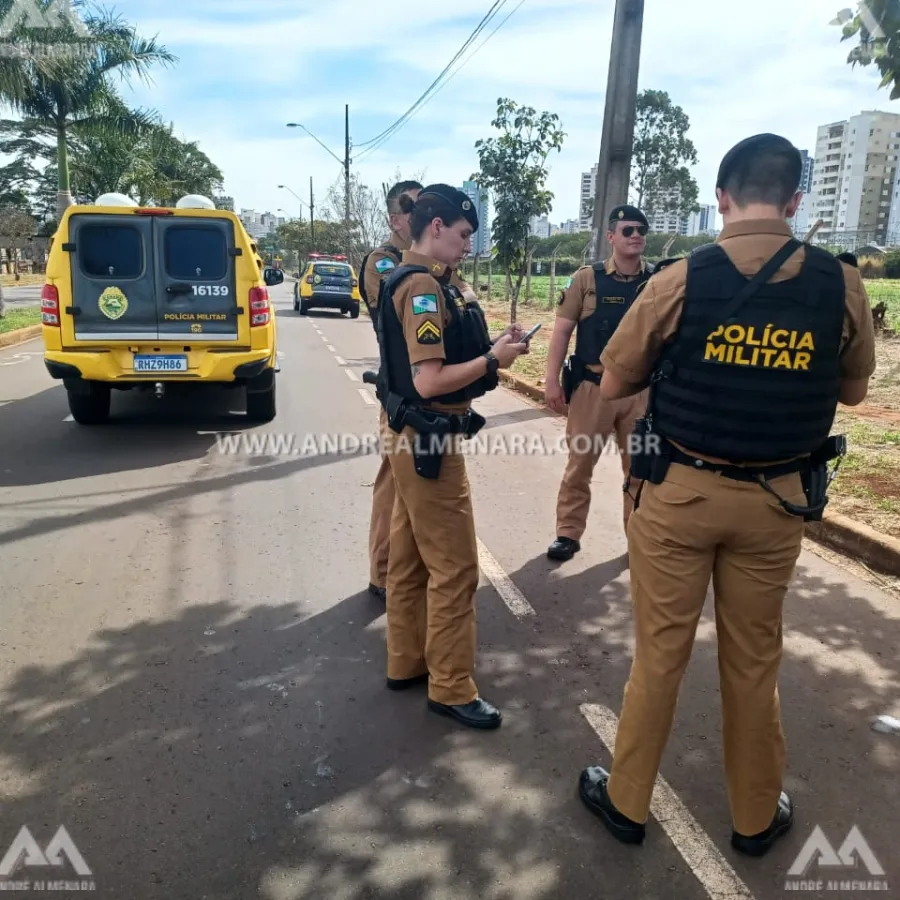 Homem de 43 anos é atingido por vários golpes de faca durante tentativa de latrocínio em Maringá