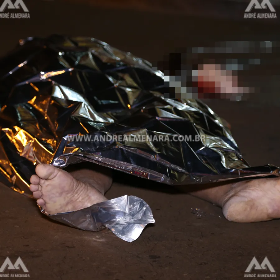 Homem é encontrado nu e morto na região onde ficam moradores de rua em Maringá