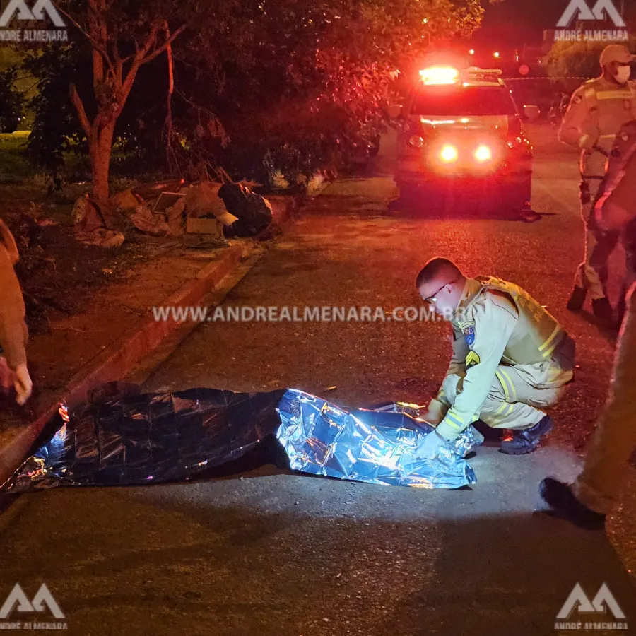 Homem de 37 anos é assassinado na frente da esposa em Maringá