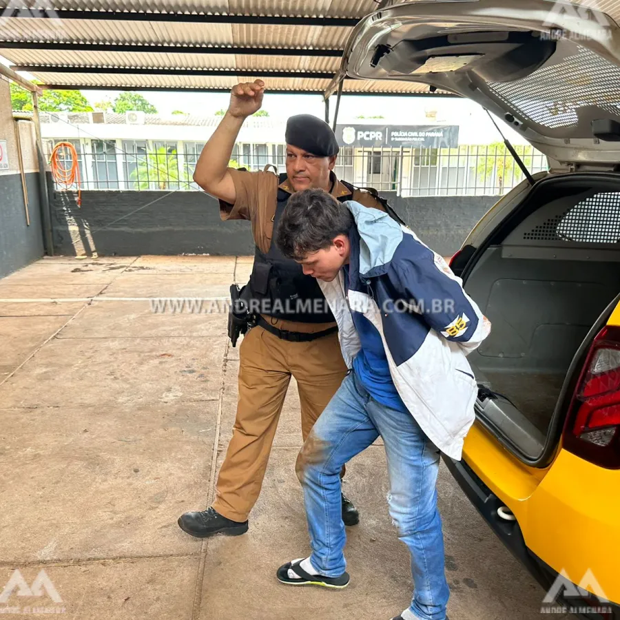 Morador de Mandaguaçu é detido em Maringá em posse de drogas e balanças