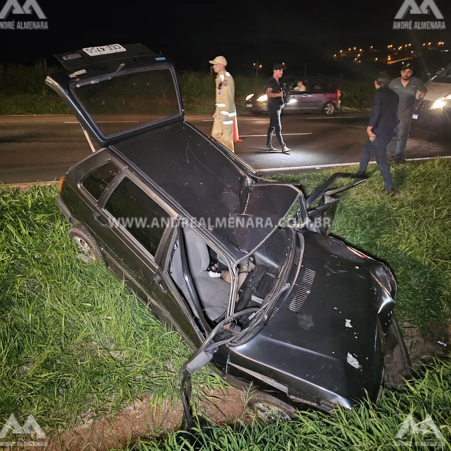 Motorista de 48 anos que sofreu acidente de carro na sexta-feira passada morre no hospital