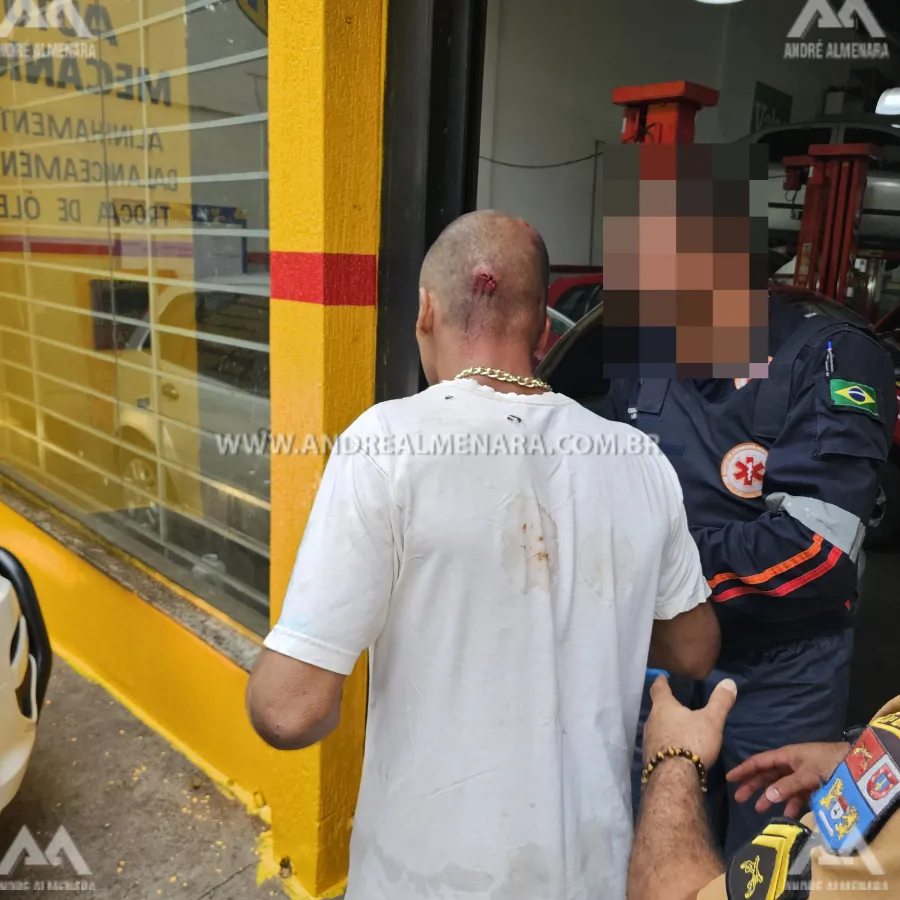 Rapaz de 28 anos é baleado de raspão na cabeça em Maringá