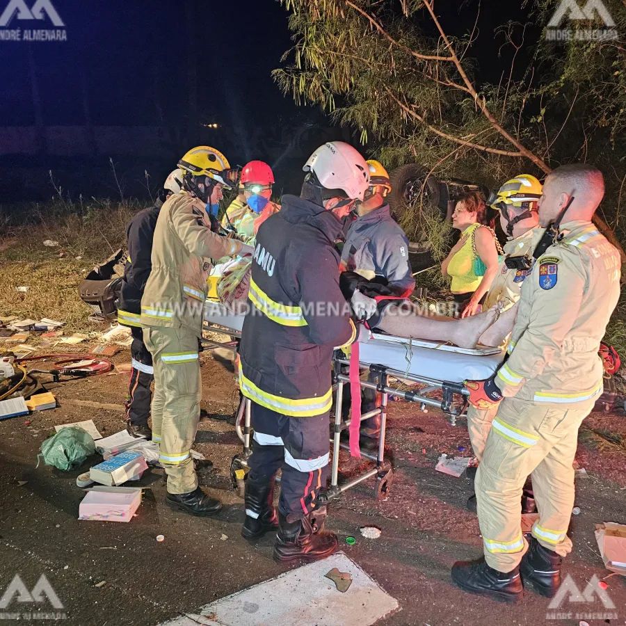 Neurocirurgião sofre acidente grave na rodovia PR-317 em Maringá