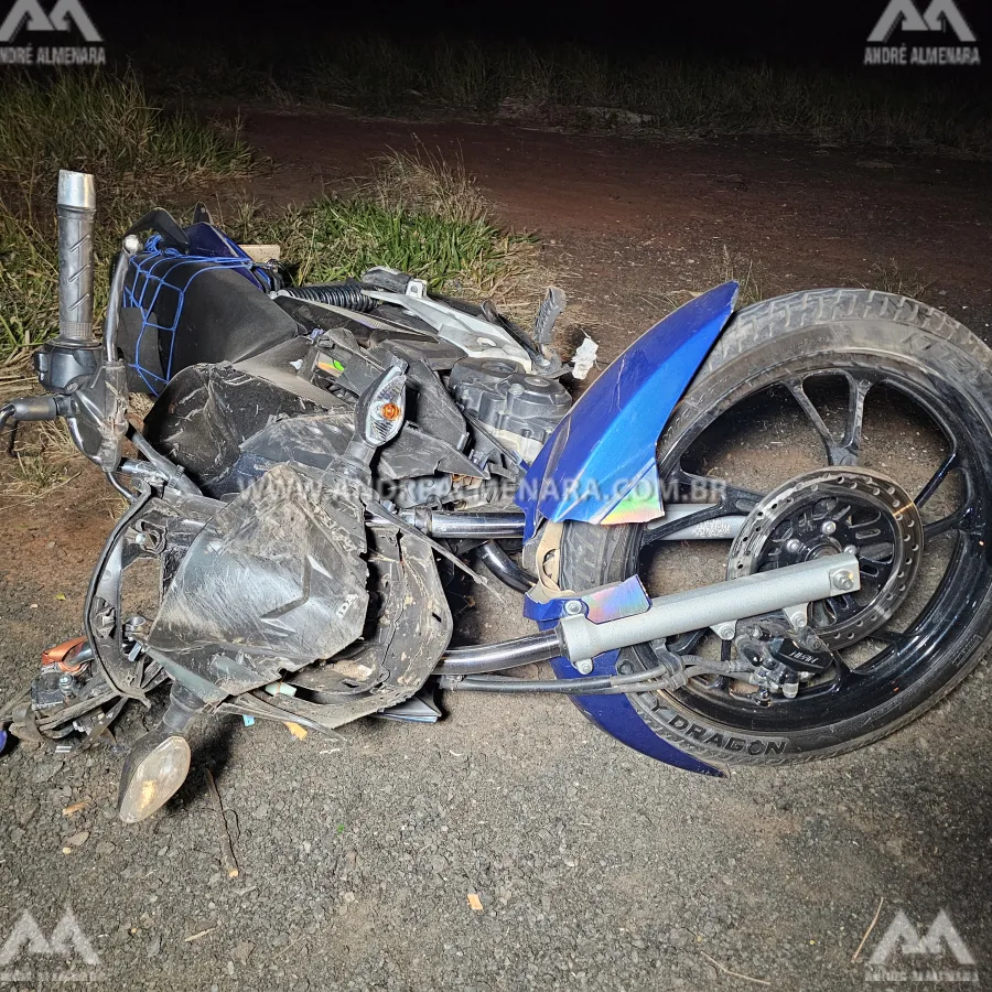 Motociclista morre ao bater na traseira de camionete na rodovia de Mandaguaçu
