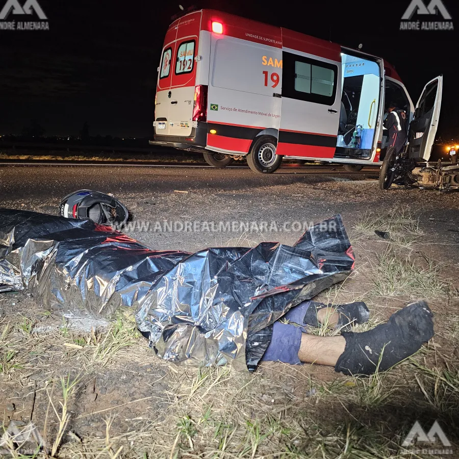 Motociclista que morreu de acidente na rodovia de Mandaguaçu é identificado