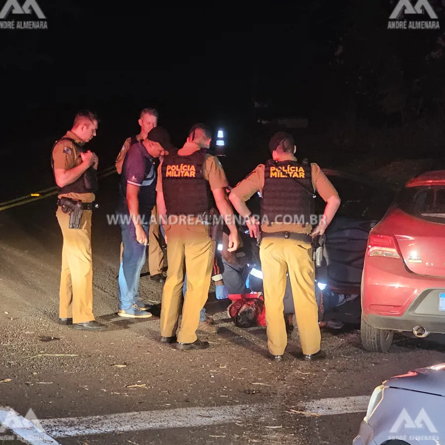 Ladrão que roubou carro de uma gestante é morto durante confronto com policiais em Maringá