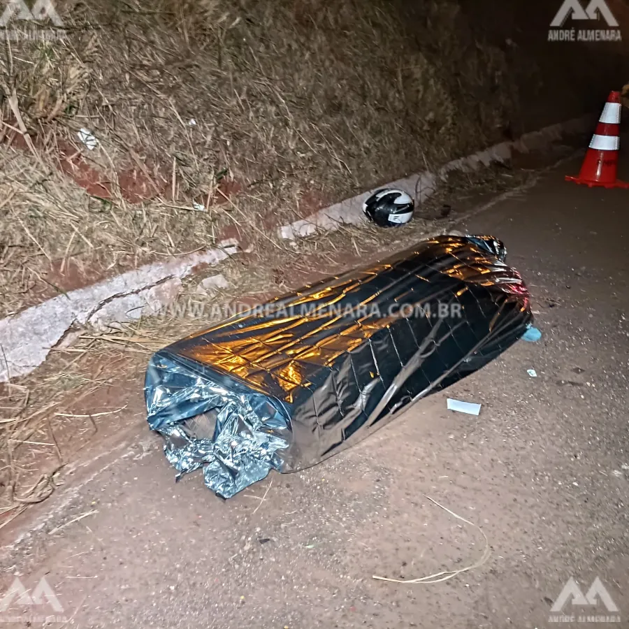 Tatuador bastante conhecido em Maringá morre de acidente de moto