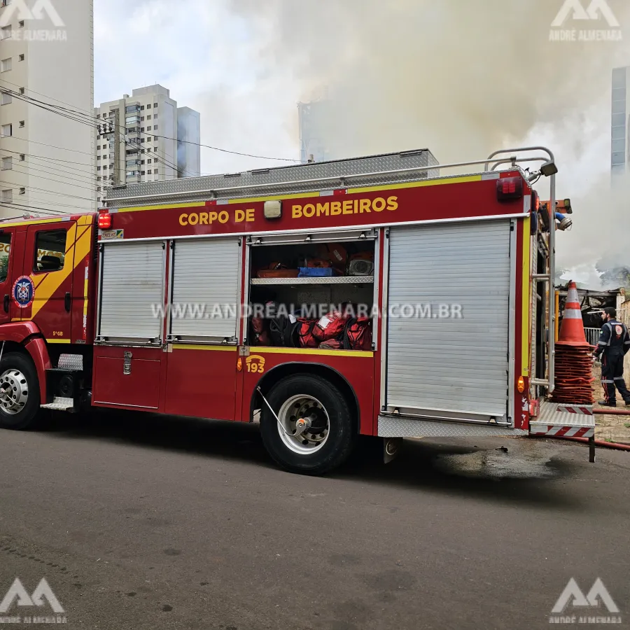 Corpo de Bombeiros localiza corpo de mulher durante atendimento de incêndio em residência