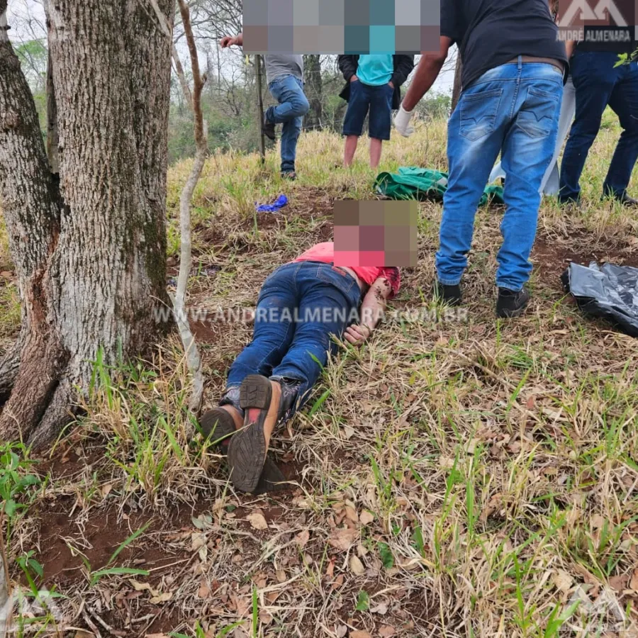 Autor de feminicídio em Marialva é encontrado morto em área rural