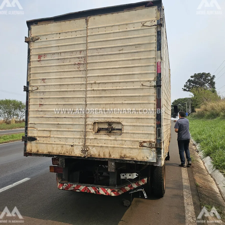 Motorista de automóvel provoca acidente grave na rodovia BR-376