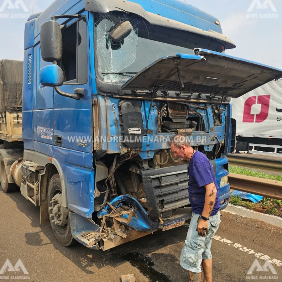 Veículos leves e pesados se envolvem em acidentes no Contorno Norte