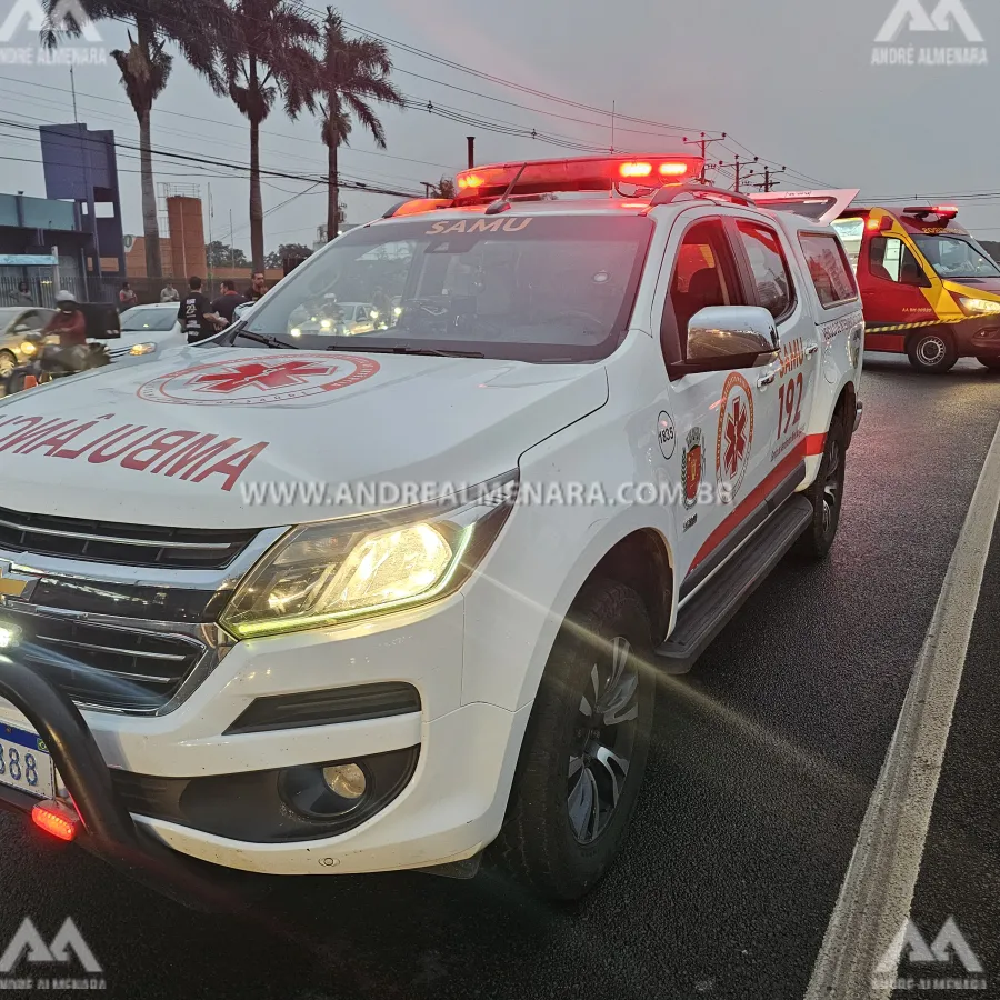 Motociclista morre ao cair debaixo dos rodados de carreta