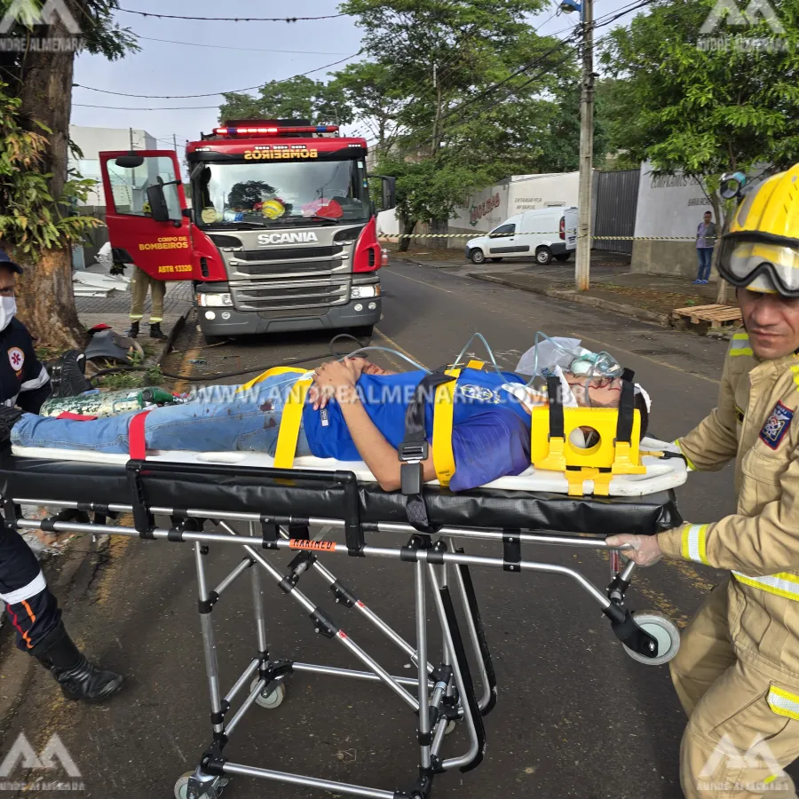 Motorista embriagado e sem habilitação invade casa causando enorme destruição