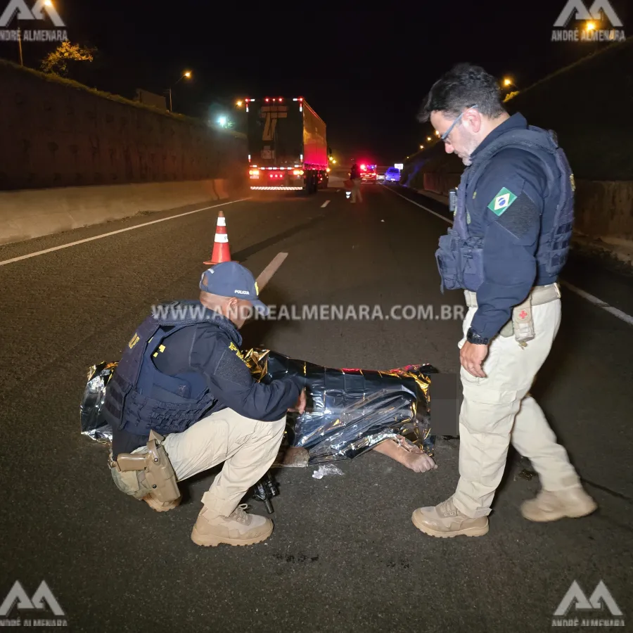 Ciclista morre ao ser atingido por carro no Contorno Norte