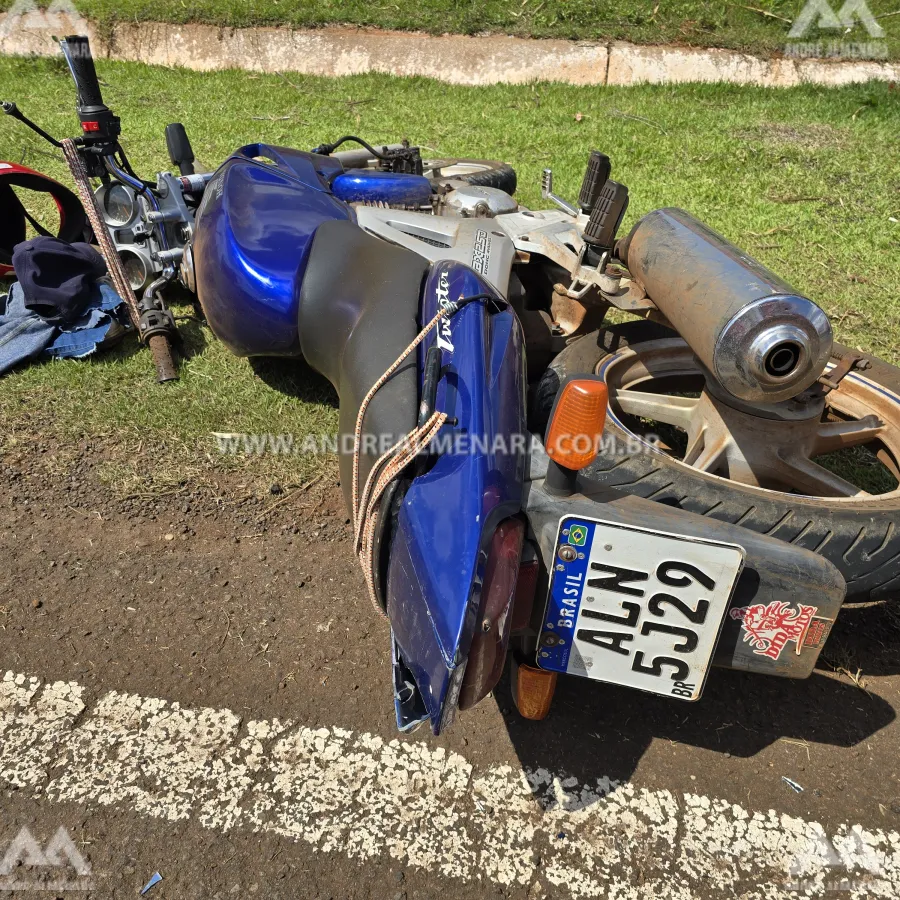 Motociclista de 71 anos sofre acidente grave no Contorno Norte