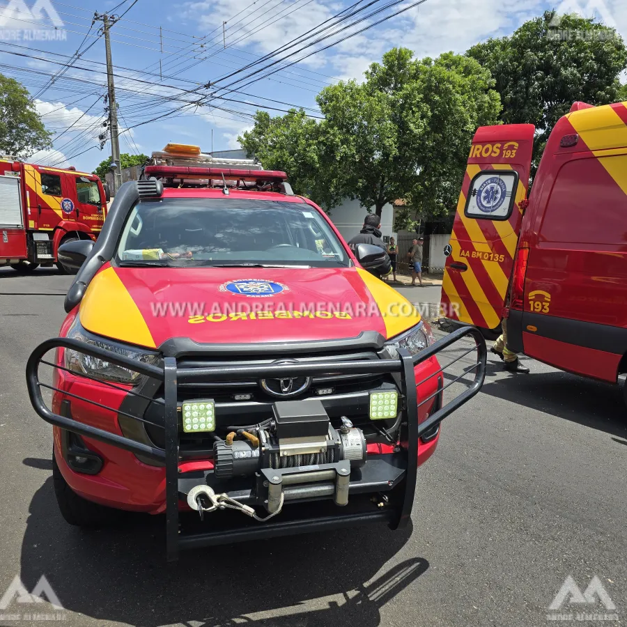 Mulher invade preferencial e causa acidente grave na Vila Santa Izabel