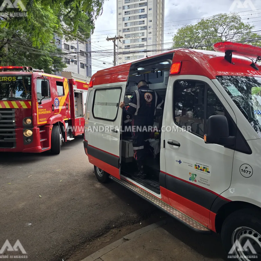 Homem e uma gestante sofrem acidente na Vila Operária