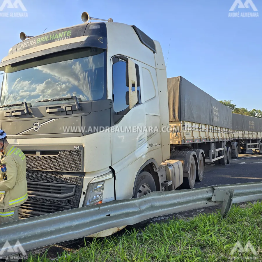 Acidente no Contorno Norte deixa seis feridos