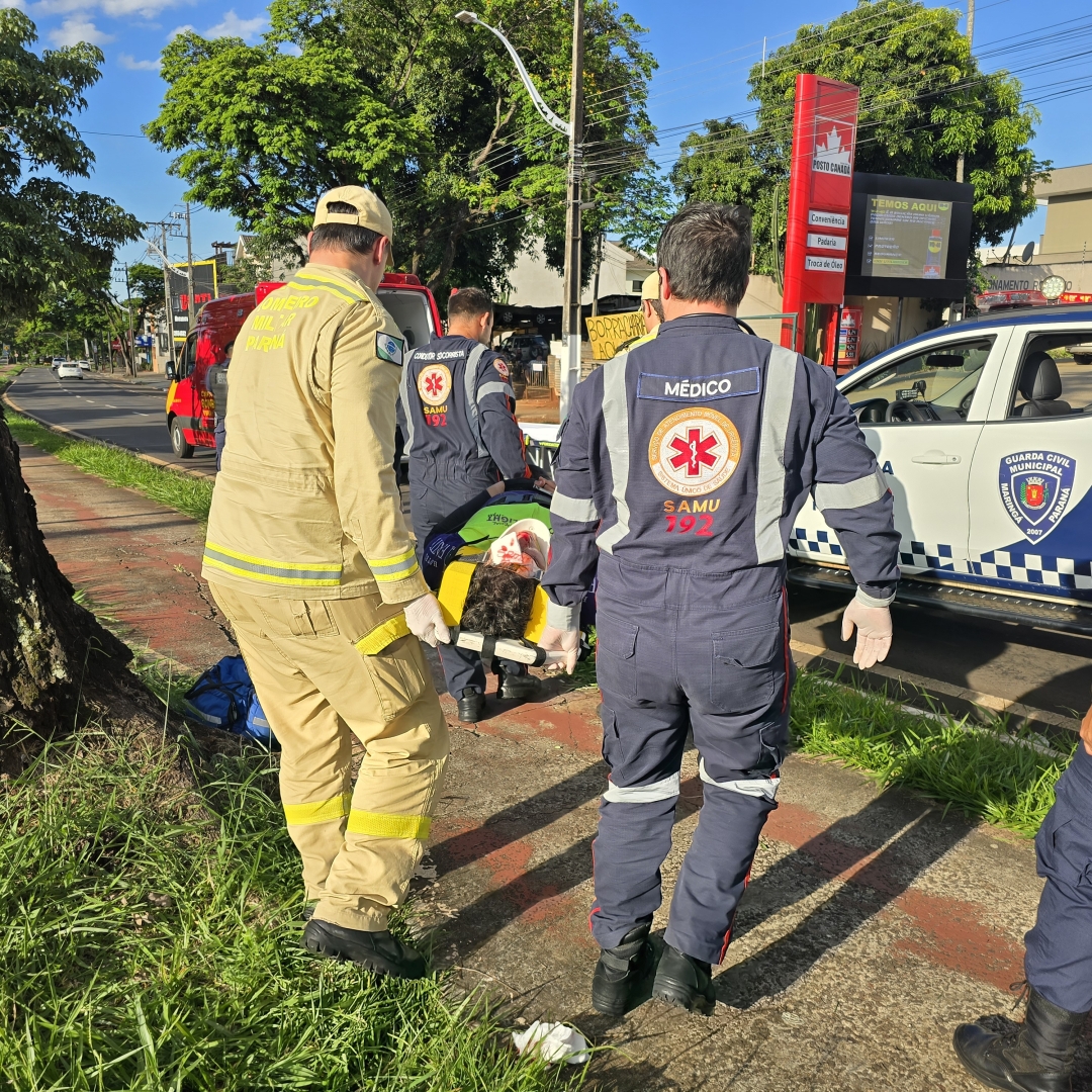 Ciclista de 43 anos sofre acidente grave na ciclovia da Mandacaru