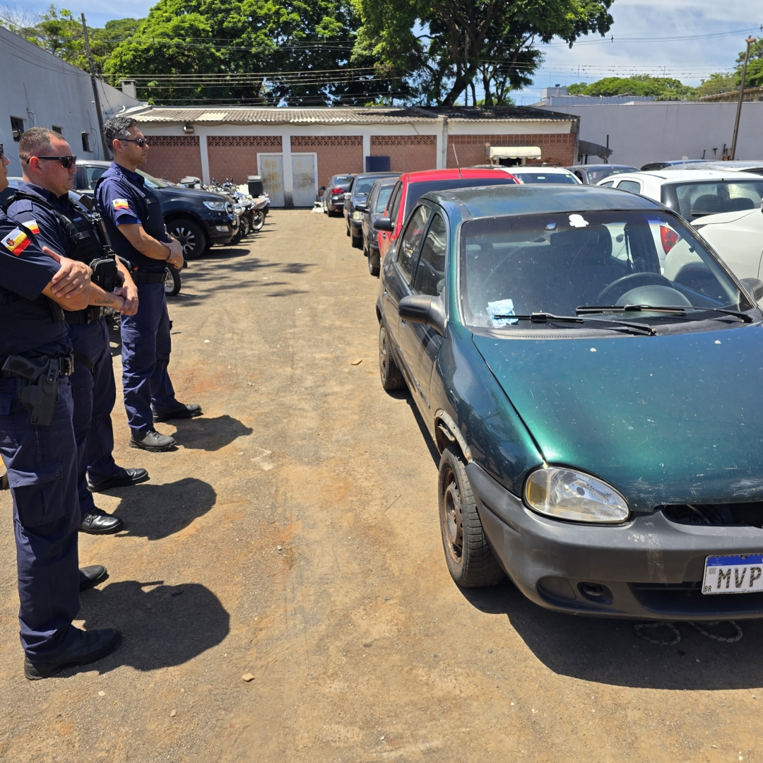 Veículo furtado em Maringá é recuperado pela GCM