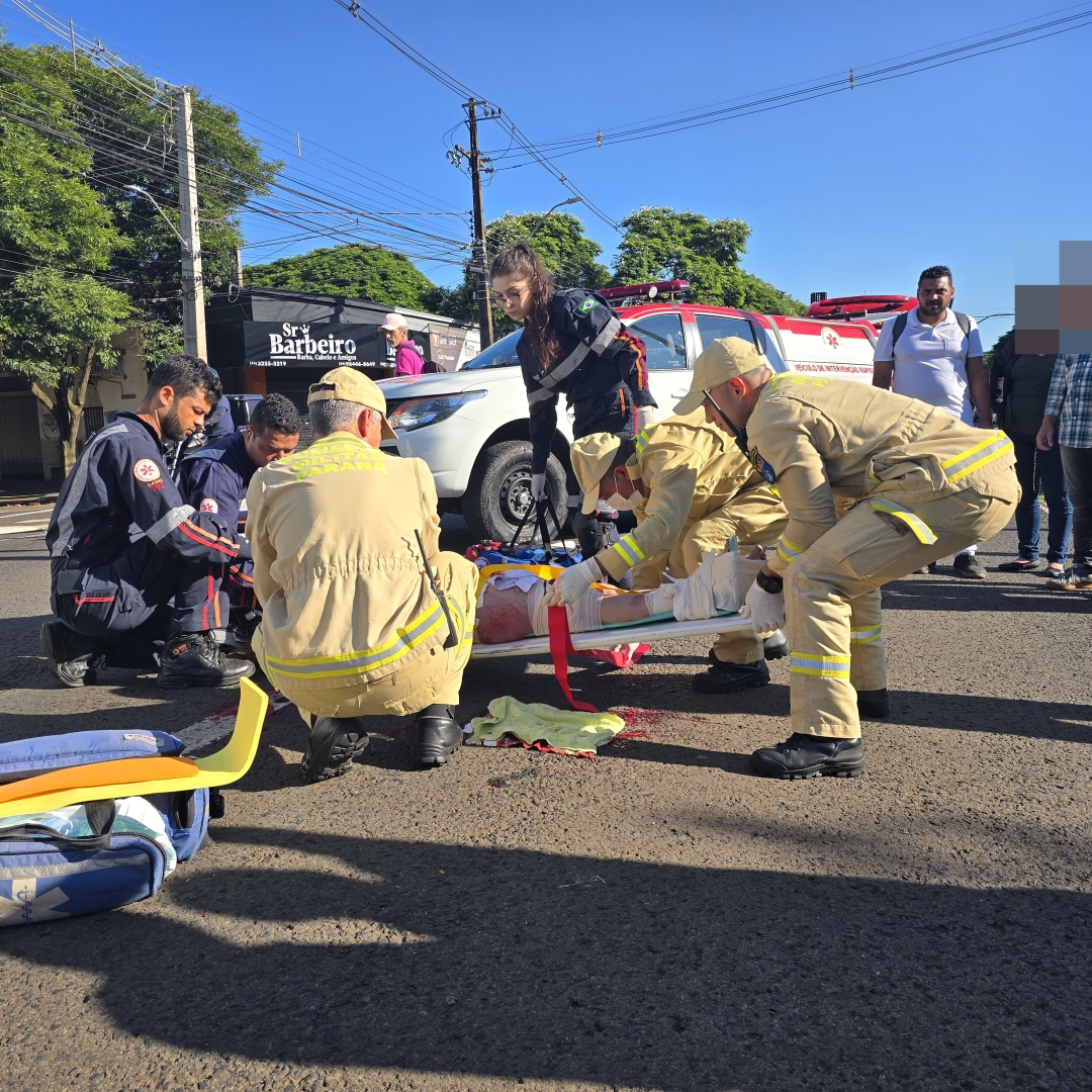 Jovem atropelada por ônibus na Morangueira morre no hospital