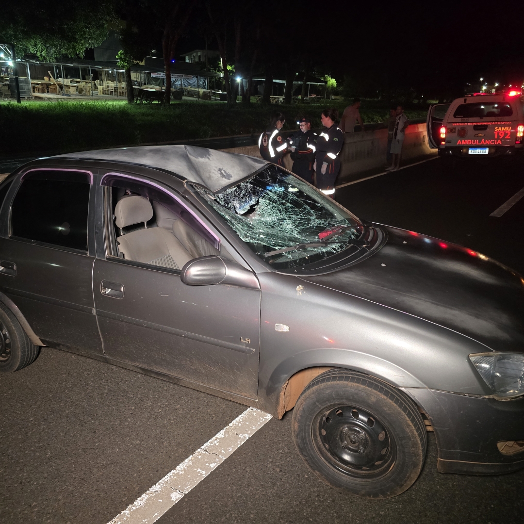 Homem morre ao ser atropelado por carro em Mandaguaçu