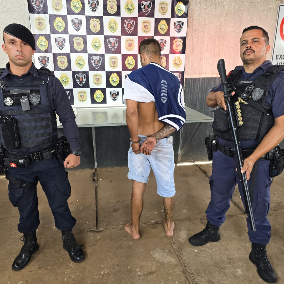 Foragido da Justiça é preso após ser abordado por agentes da Guarda Municipal de Maringá