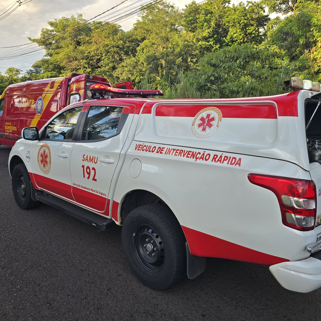 Mulher sofre acidente grave após freio de bicicleta falhar