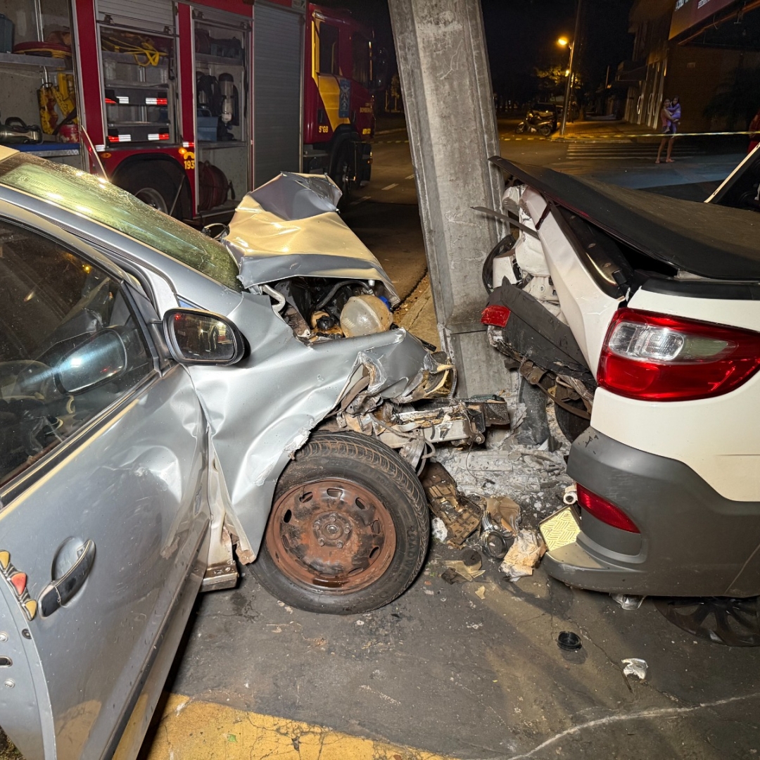 Homem fica ferido ao sofrer acidente na Avenida São Judas Tadeu