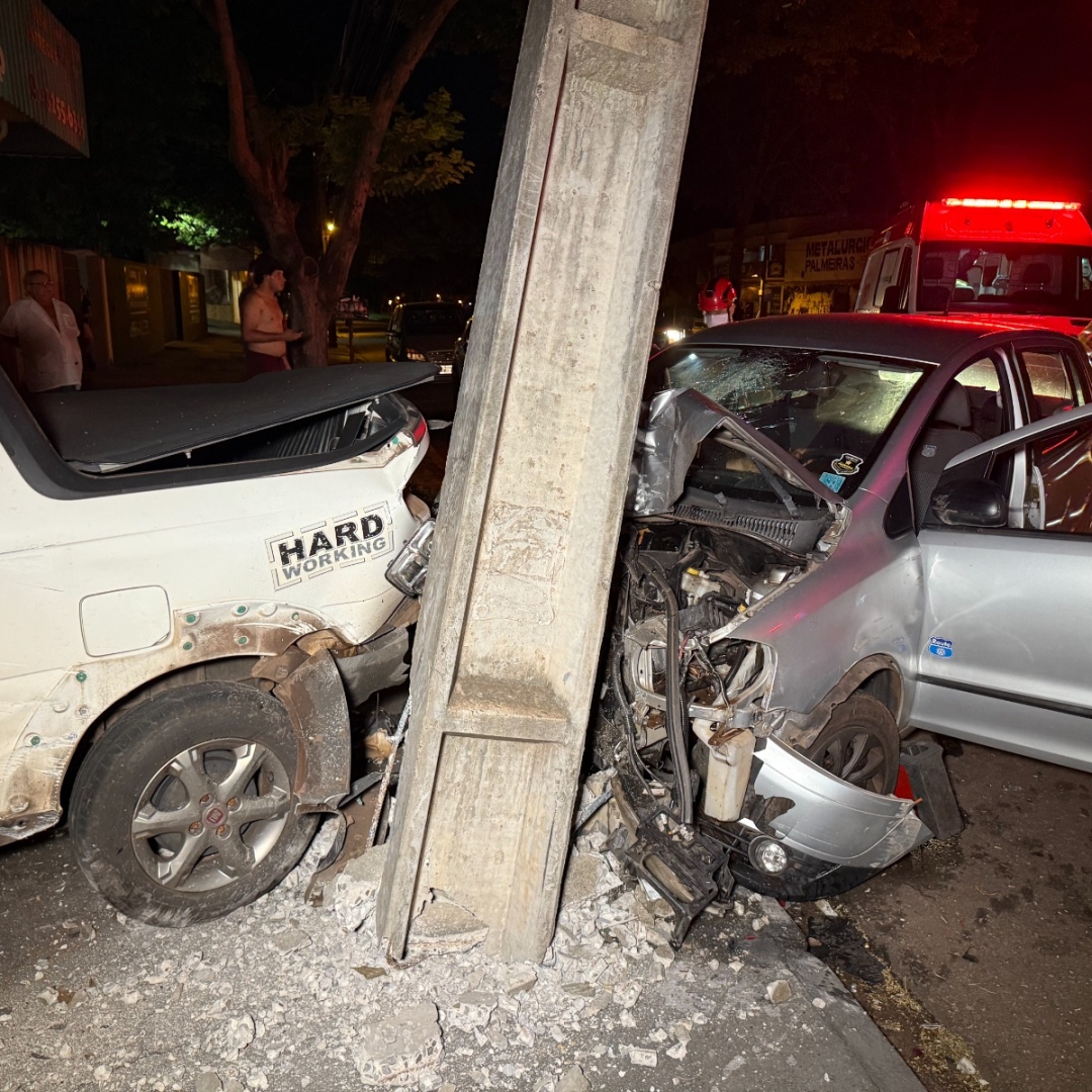 Homem fica ferido ao sofrer acidente na Avenida São Judas Tadeu