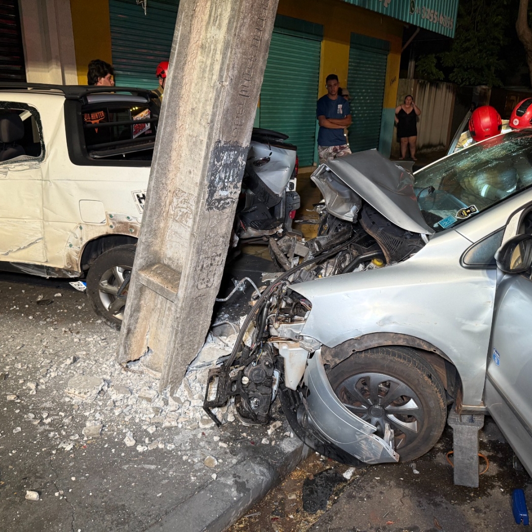 Homem fica ferido ao sofrer acidente na Avenida São Judas Tadeu