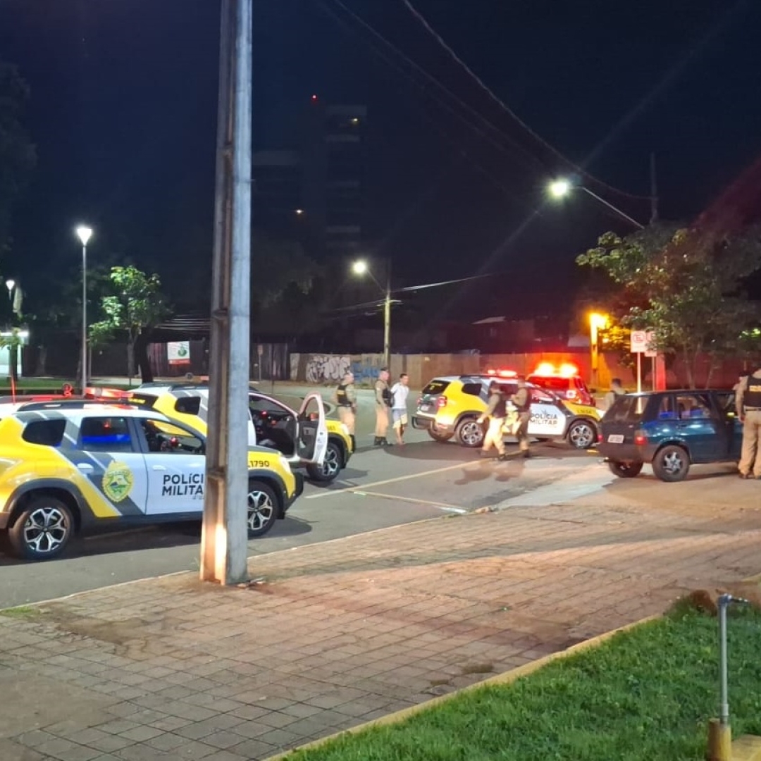 Criminosos são presos após praticar assaltos com carro furtado em Maringá