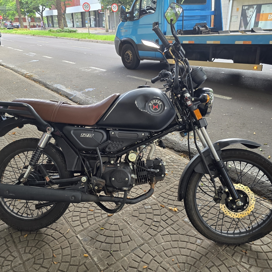 Moto que se envolveu em acidente no centro de Maringá era furtada