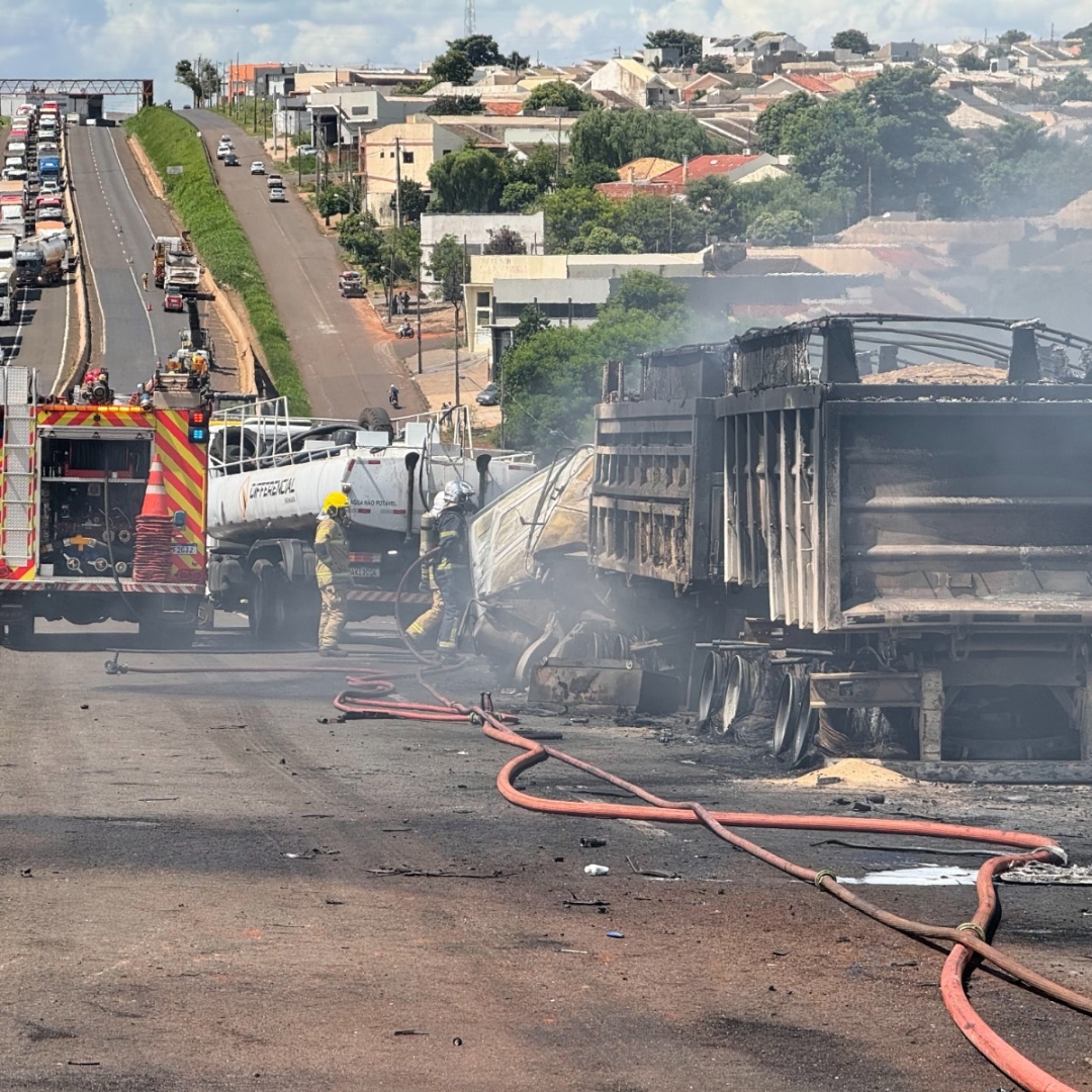 Acidente no Contorno Norte deixa um saldo de dois mortos