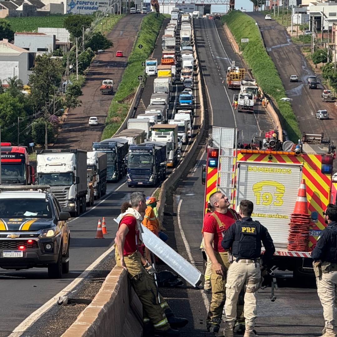 Acidente no Contorno Norte deixa um saldo de dois mortos