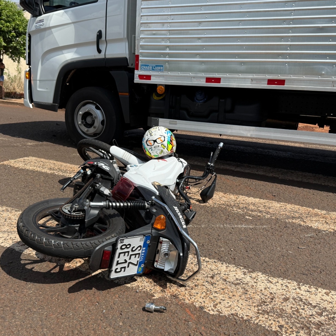 Motociclista de 20 anos é entubado após sofrer acidente gravíssimo em Sarandi