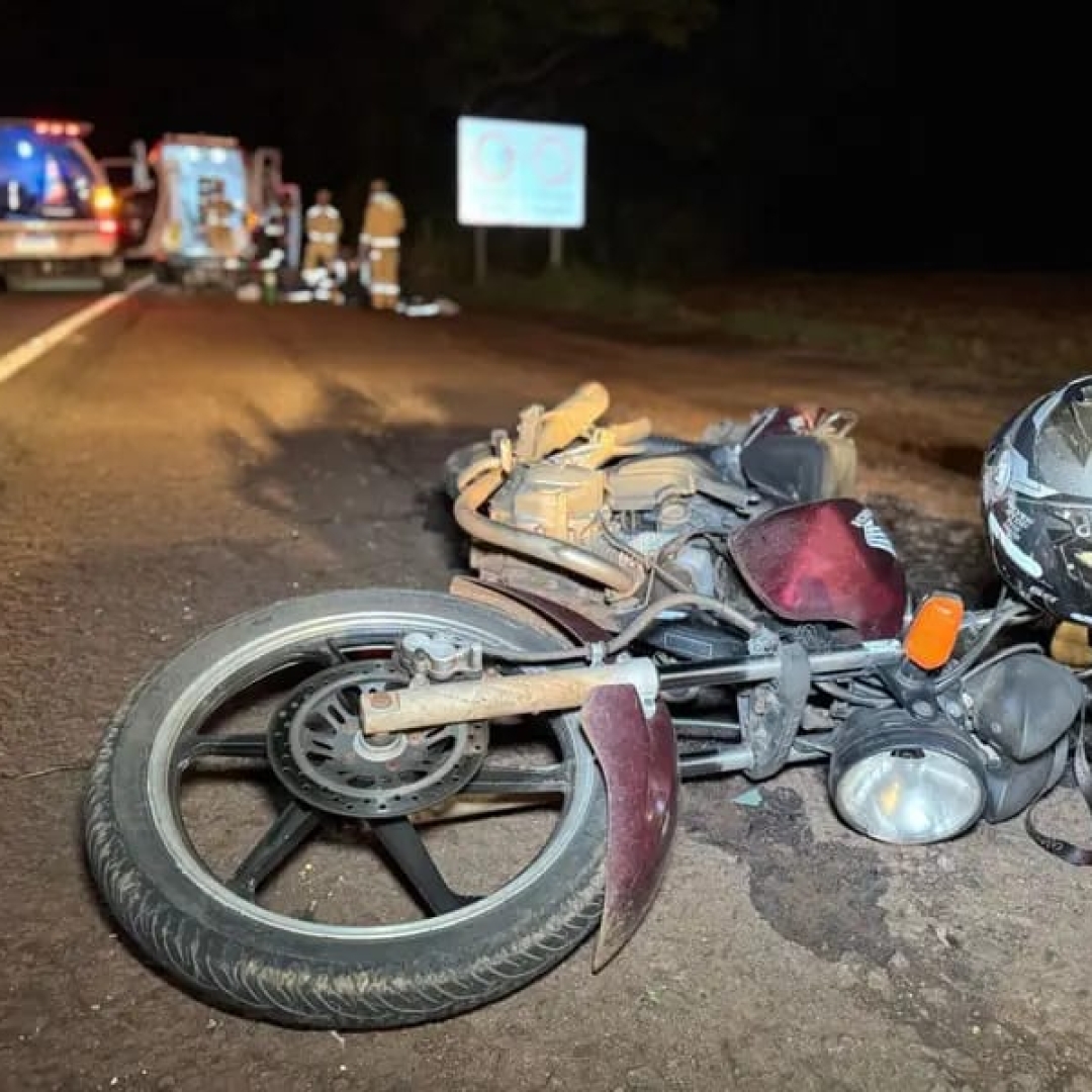 Motociclista de 29 anos morre de acidente na rodovia de Água Boa