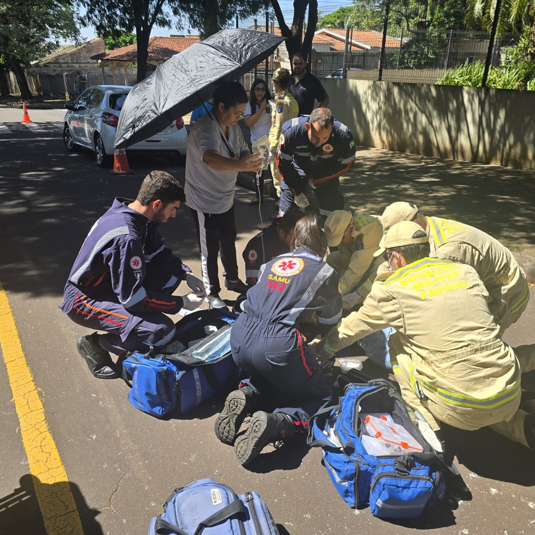 Jovem de 21 anos é entubada após sofrer queda de patinete