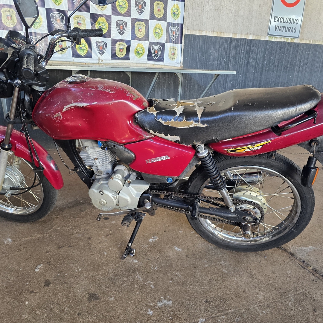 Guarda Civil Municipal prende criminoso com moto furtada em Maringá