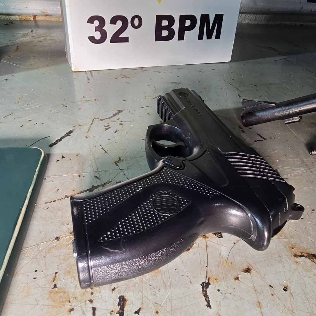 Morador de Paiçandu é preso em posse de armas de fogo no centro de Sarandi