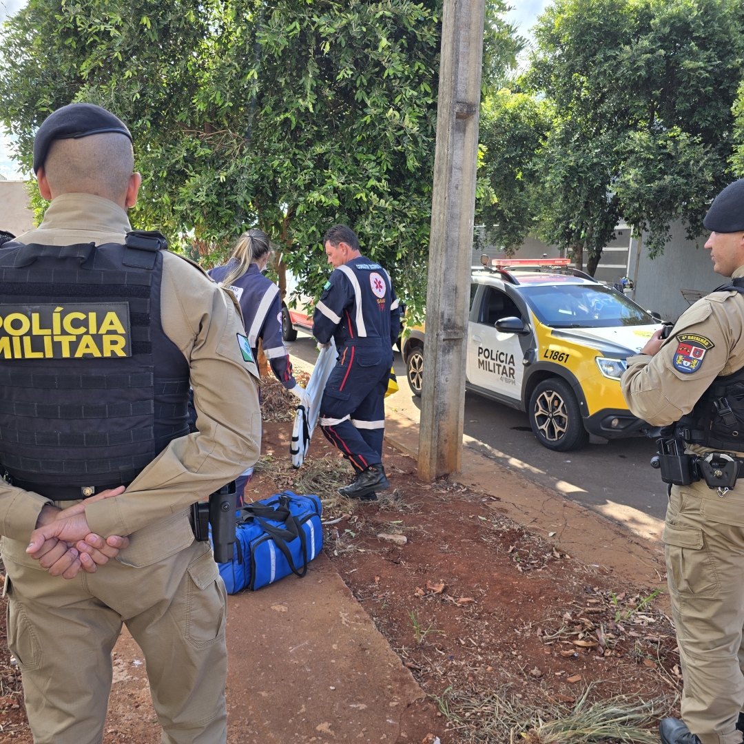 Homem de 61 anos é entubado após ser brutalmente agredido a pauladas em Maringá