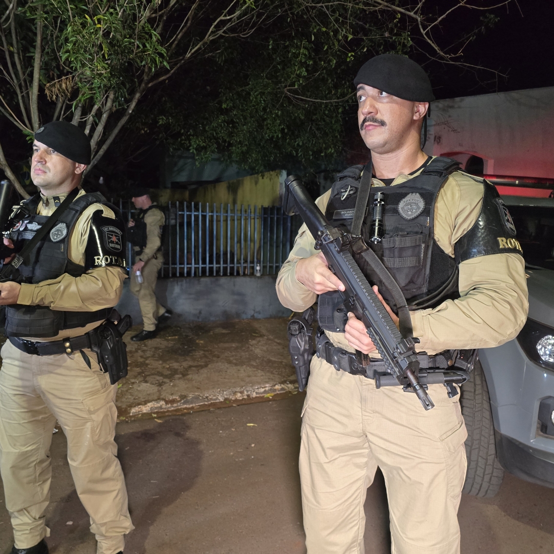 Dois suspeitos armados são mortos em confronto com a Rotam do 32º Batalhão