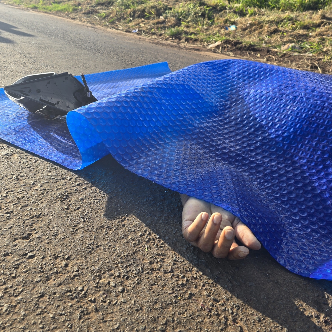 Homem morre ao ser atropelado por carro na rodovia BR-376, em Maringá